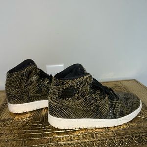 Snakeskin Air Jordan 1 Hightops
